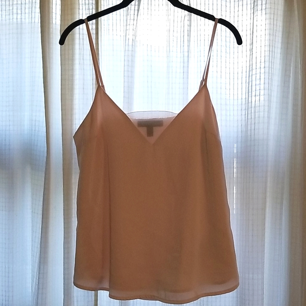 Soft blush tank Banana Republic